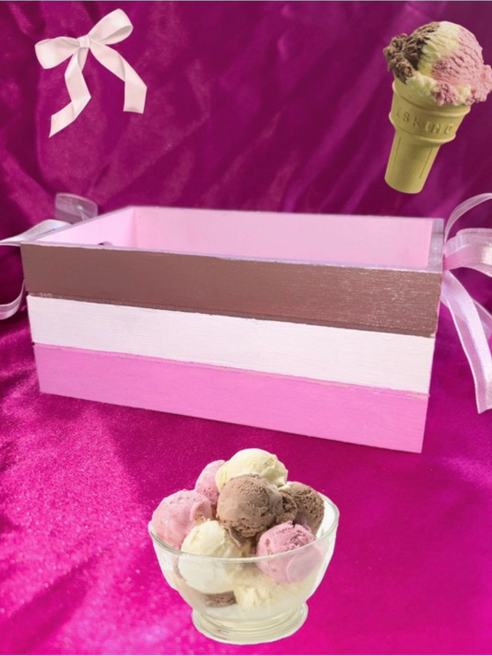 Small Neapolitan coquette box